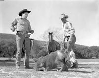 A Scene from The Lusty Men Photo Print showcasing a moment from the film.