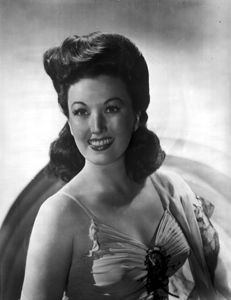 Ginny Simms Portrait Photo Print - Classic Vintage Art
