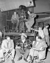 On the Set of The Lusty Men Photo Print in multiple sizes