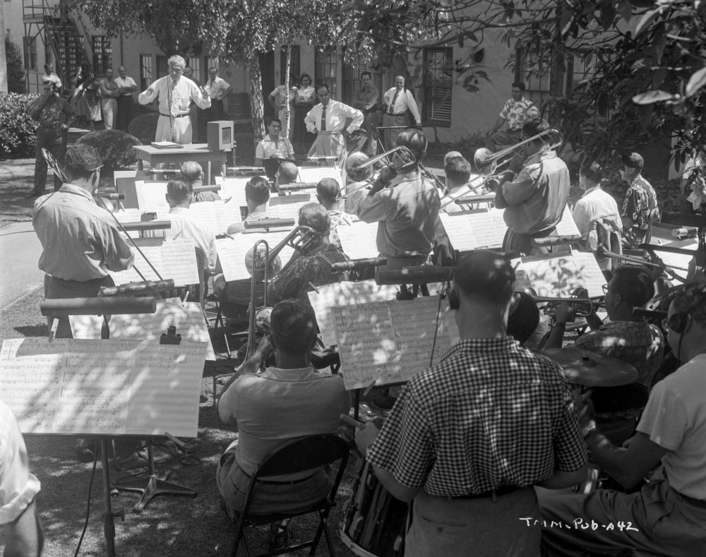 A Band Record Music for The Lusty Men Photo Print showcasing a classic scene.