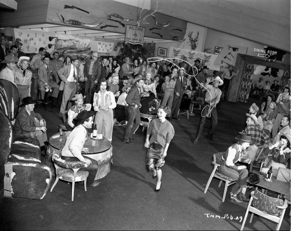 A scene from The Lusty Men photo print showcasing classic cinema.