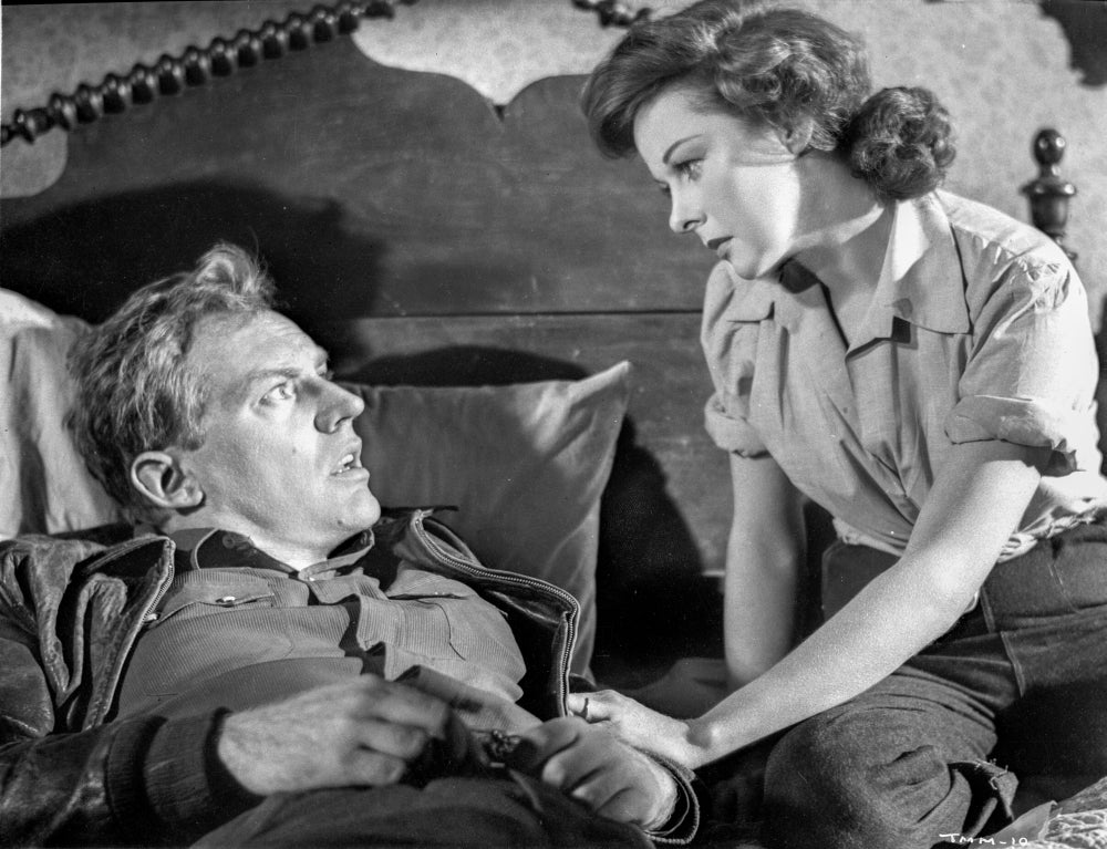 A scene from The Lusty Men photo print showcasing classic cinema.