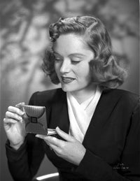Alexis Smith Looking in a Small Mirror Photo Print
