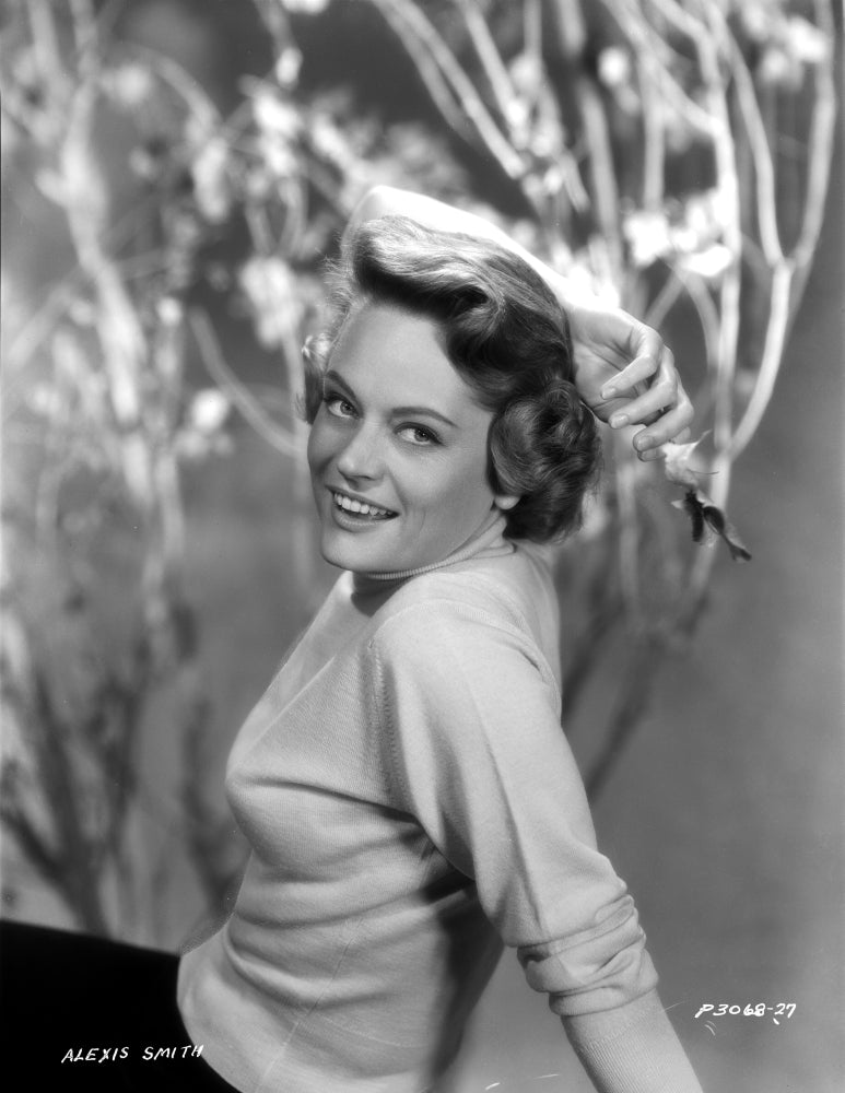 Alexis Smith reclining classic photo print