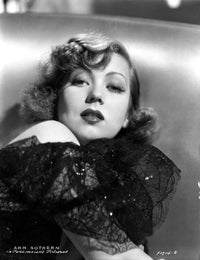 Ann Sothern Lying on the Sofa Photo Print