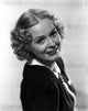 Gloria Stuart Black and White Side View Photo Print