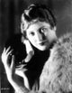 Thelma Todd Feather Coat Photo Print - Vintage Glamour Portrait