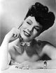 Audrey Totter portrait photo print with hand on cheeks.