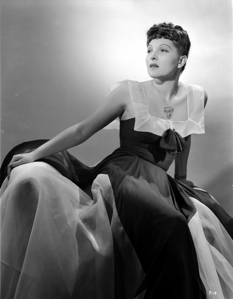Tamara Toumanova Seated Fine Art Print showcasing elegance and grace.
