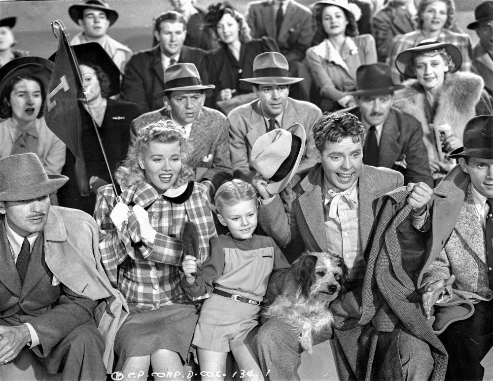 Blondie Goes to College Scene Photo Print showcasing classic cinema.