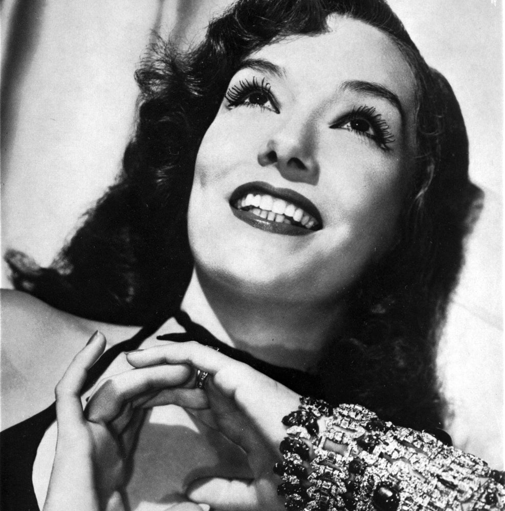 Lupe Velez Portrait Photo Print showcasing classic Hollywood glamour