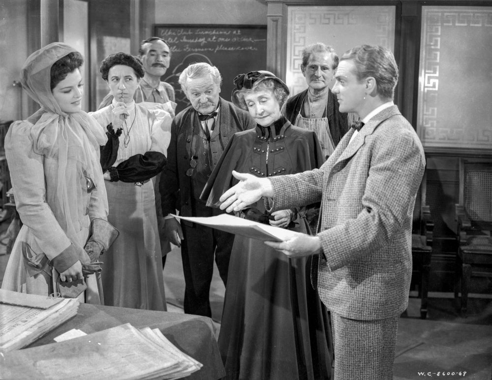 A scene from Johnny Come Lately photo print showcasing classic cinema.