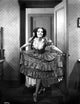 Lupe Velez running in elegant dress photo print