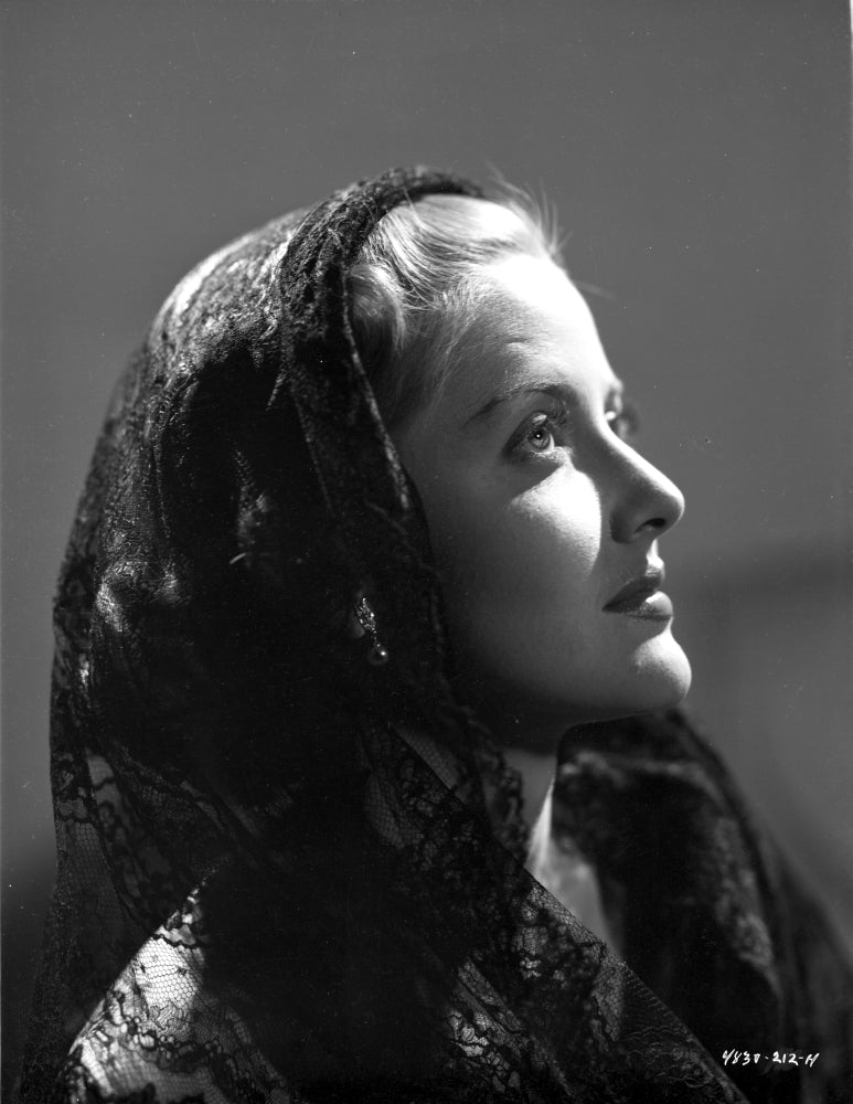 Martha Vickers black and white portrait photo print