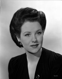 Ruth Warrick black formal outfit portrait photo print