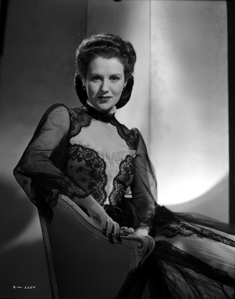 Ruth Warrick seated classic photo print in multiple sizes