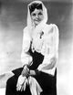 Marjorie Weaver posed in elegant dress with veil photo print