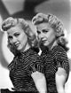 Twins Wilde Portrait Photo Print displayed on wall.