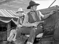 A Scene from The Thundering West Photo Print capturing classic Western film imagery.