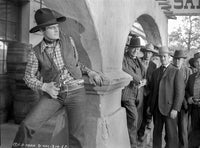 A Scene from The Thundering West photo print showcasing classic western imagery.