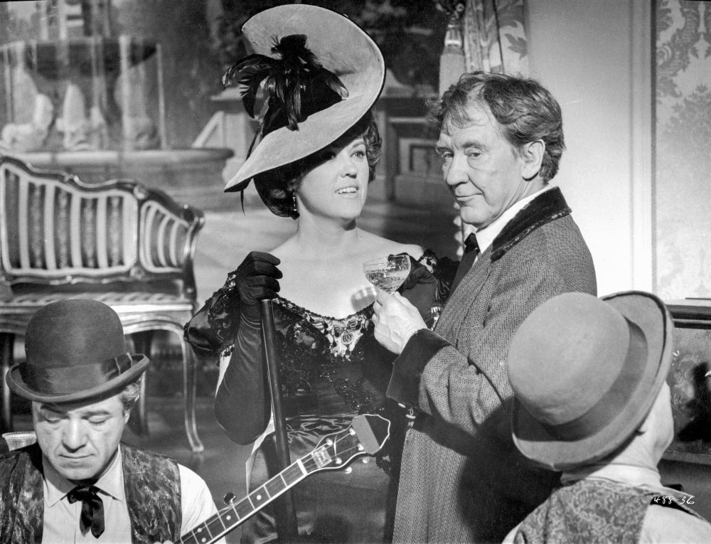 A scene from Big Hand For The Little Lady photo print showcasing classic film art.