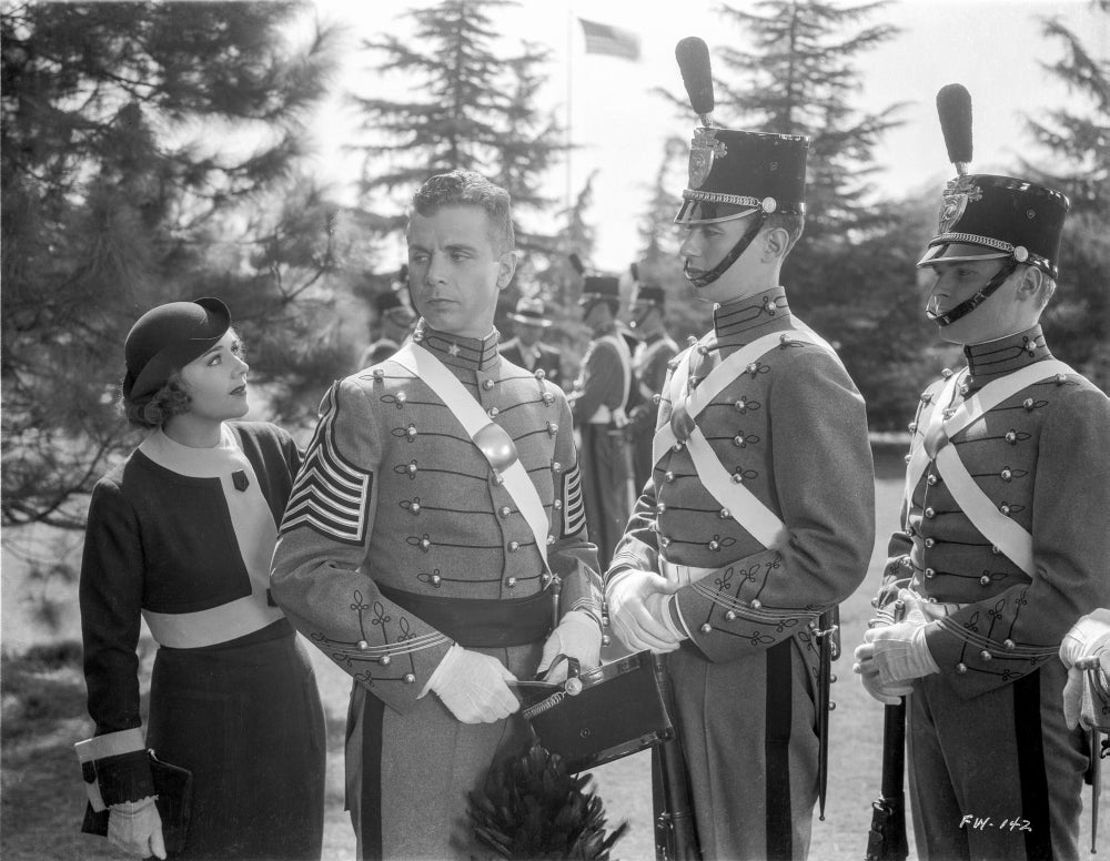 Flirtation Walk Photo Print featuring a classic movie scene.