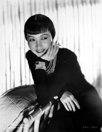 Anna Wong Leaning Chin On Hand Classic Photo Print