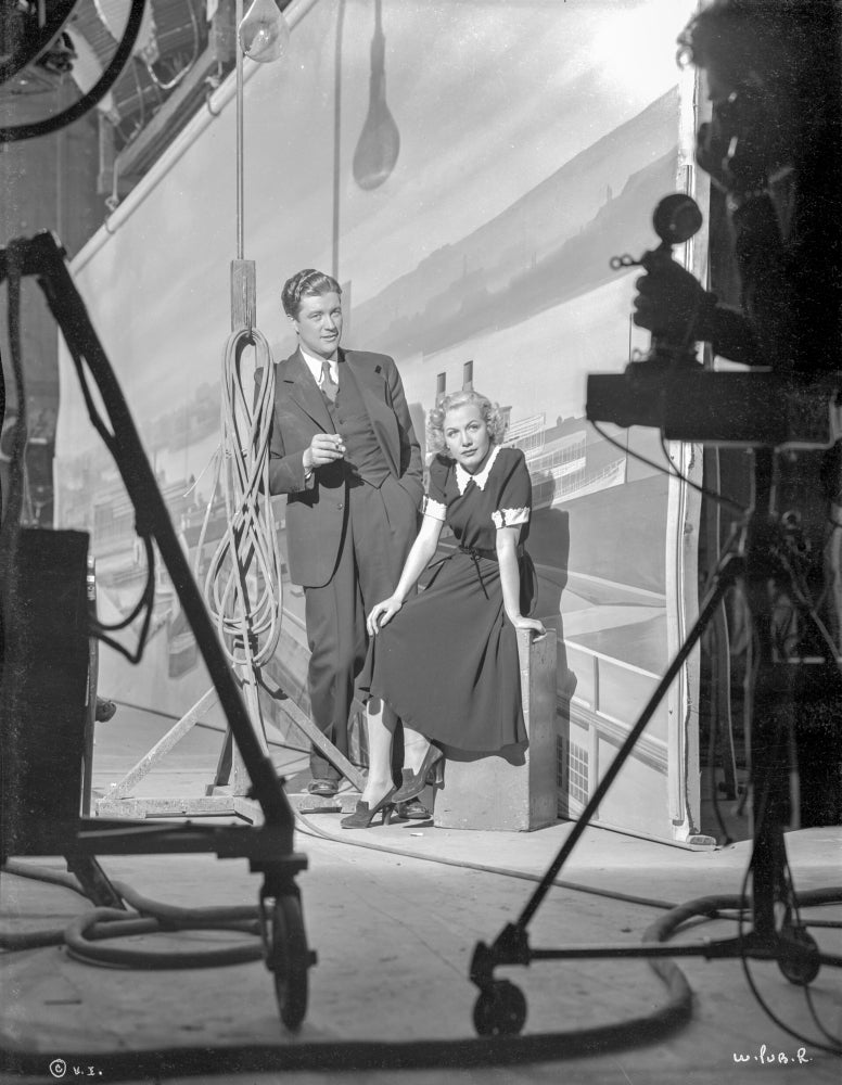 On the Set of Waterfront Photo Print showcasing classic cinematic moment.