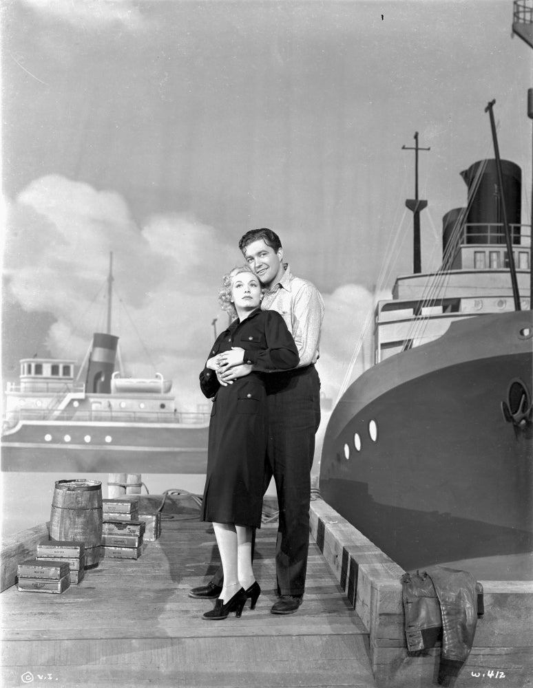 On the Set of Waterfront Photo Print showcasing cinematic artistry.