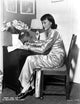 Anna Wong Working on Her Desk Photo Print