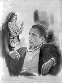 Concept art photo print from To Have and Have Not film.