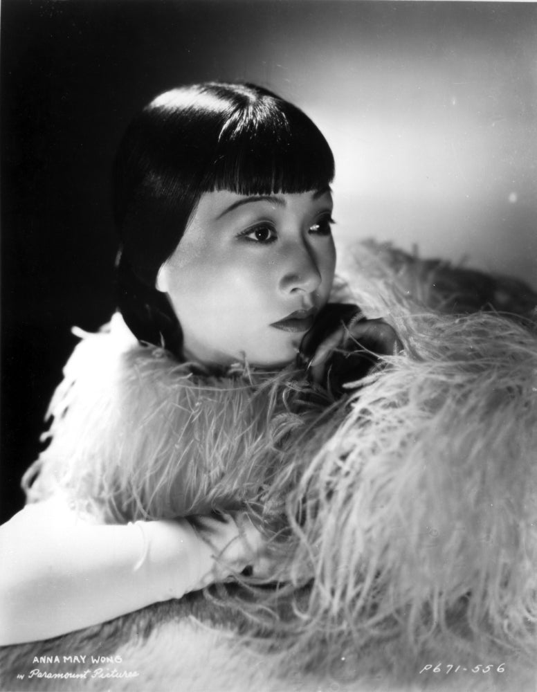 Anna Wong Looking Away From the Camera Photo Print