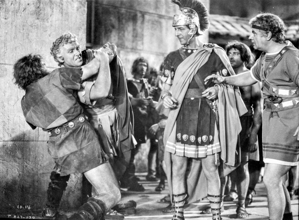 A scene from The Last Days of Pompeii photo print