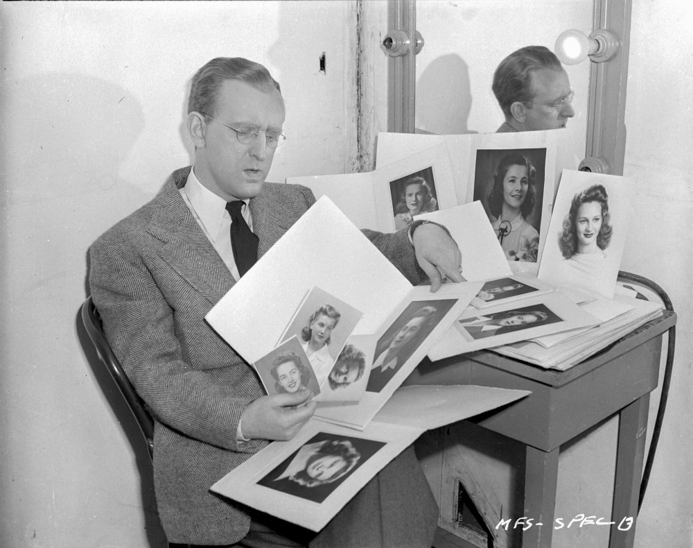 On the Set of My Favorite Spy Photo Print showcasing classic film charm.