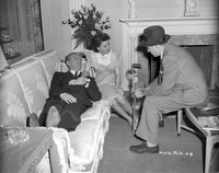 On the Set of My Favorite Spy Photo Print showcasing classic cinematic charm.