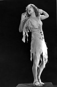 Fay Wray Posed in Tattered Clothes Photo Print