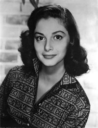 Classic portrait photo print of Pier Angeli.