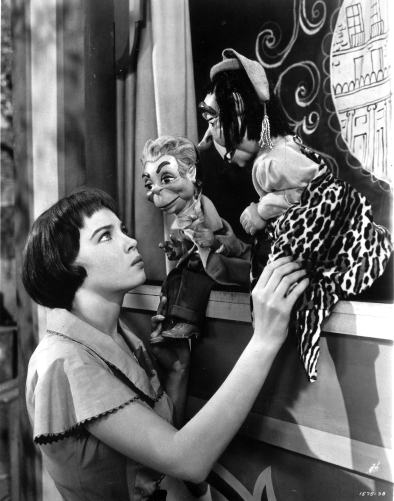 Lili film still photo print showcasing classic cinema art