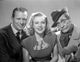 Dick Tracy publicity still photo print featuring characters from the classic film.