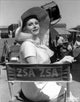 Zsa Zsa Gabor on set photo print showcasing Hollywood elegance.