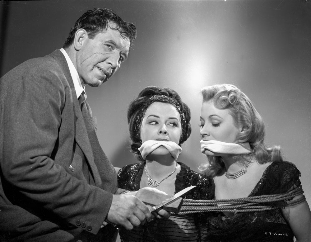 A scene from Dick Tracy photo print, showcasing iconic cinematic art.