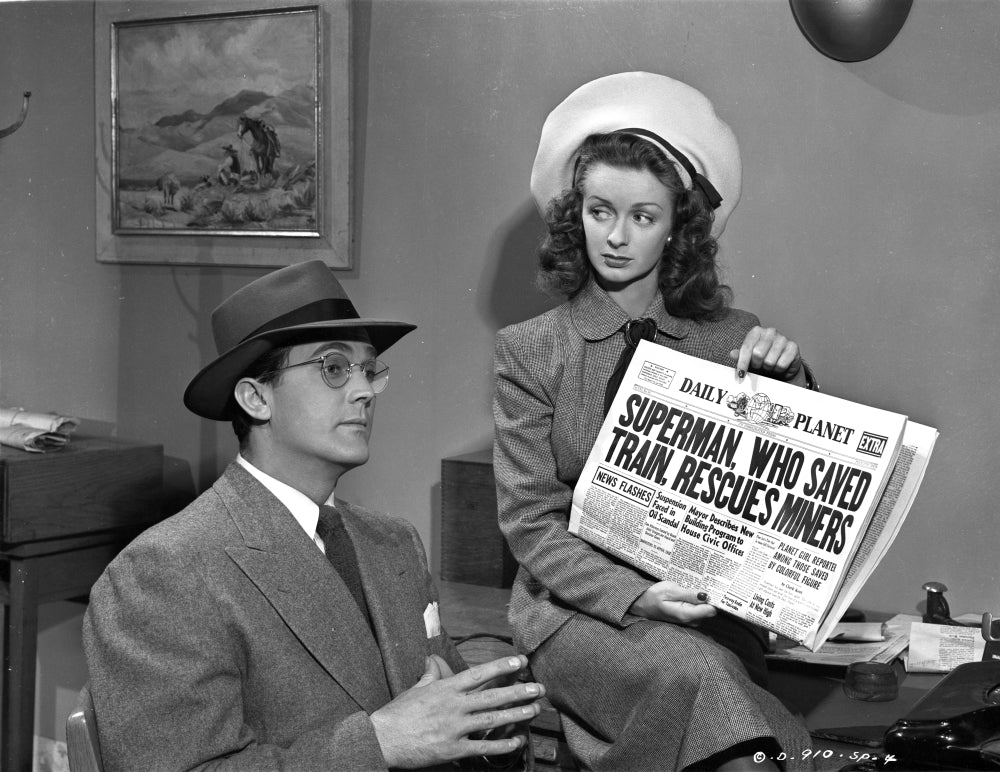 Noel Neill Portrait Photo Print showcasing classic film nostalgia.