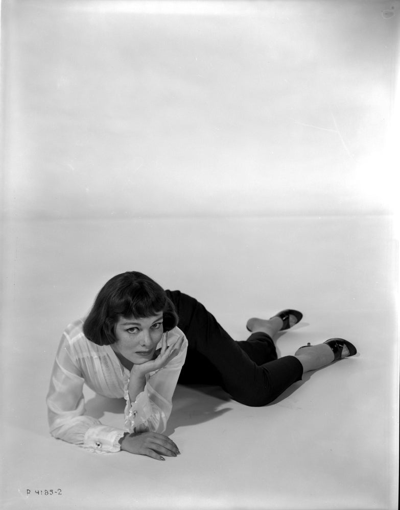 Phyllis Kirk Lying in Classic Photo Print