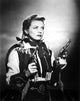 Gail Davis holding a pistol classic photo print