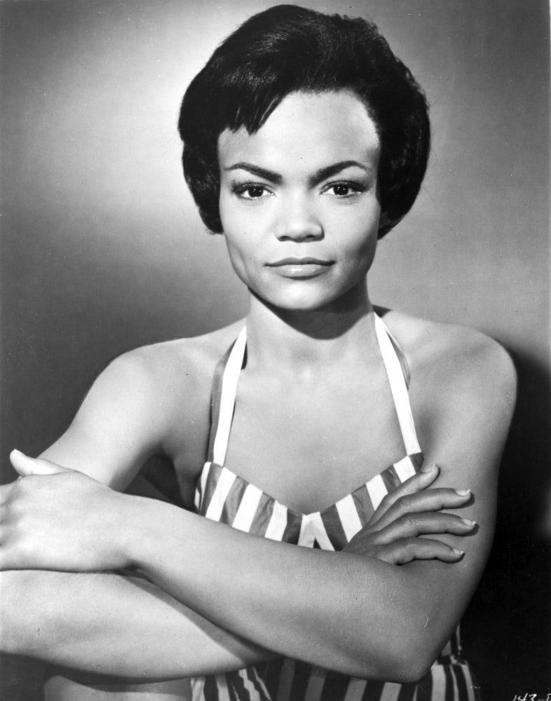 Eartha Kitt classic photo print portrait showcasing her iconic style.