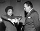 Eartha Kitt classic photo print in talking pose, available in multiple sizes.