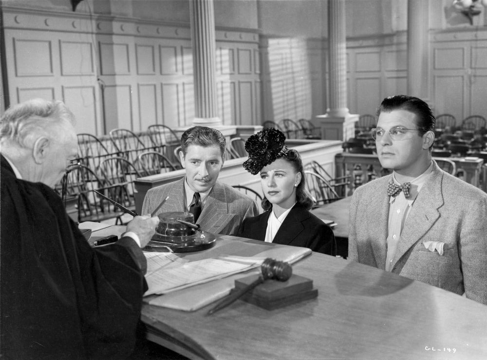 A scene from the Lucky Partners photo print, capturing classic cinema charm.
