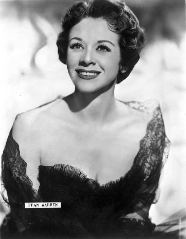 Fran Warren Classic Photo Print - elegant portrait of a music icon
