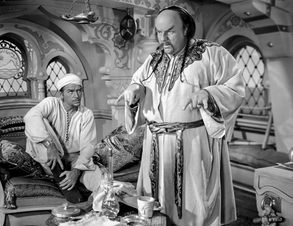Sinbad the Sailor Photo Print featuring a captivating scene from the classic film.