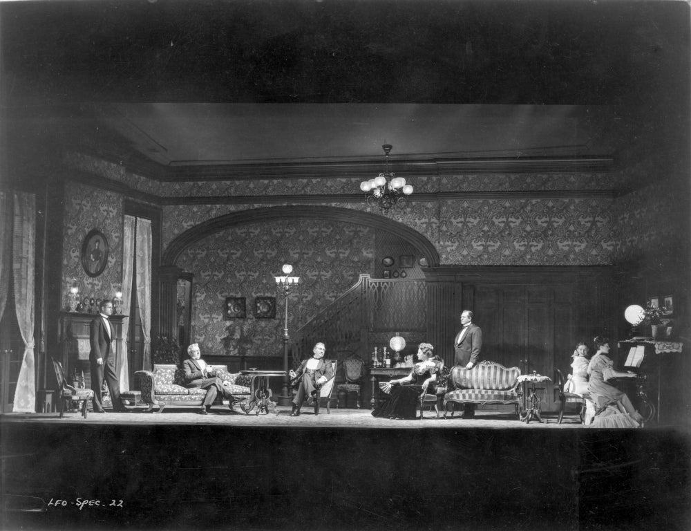 On Set of The Little Foxes Photo Print - Classic Film Art
